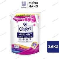 Nước Giặt Comfort Dưỡng Vải Đa Năng Hương Thanh Lịch Túi 3,6Kg/3,8Kg