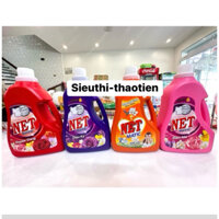 Nước Giặt Đậm Đặc Net Matic Can 3,3kg/3,6Kg Đủ Màu