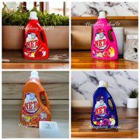 Nước Giặt Đậm Đặc Net Matic Can 3,3kg/3,6Kg Đủ Màu