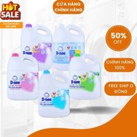 Nước Giặt Dnee 2 In 1 Chính Hãng An Toàn Cho Da An Tâm Sử Dụng can 3000ml