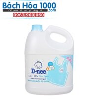 Nước giặt Dnee cho trẻ em - Nước giặt Thái can 3000ml - Hàng chính hãng nhập khẩu từ Thái Lan