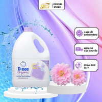 Nước giặt dnee organic màu tím 3000ml chính hãng Thái Lan