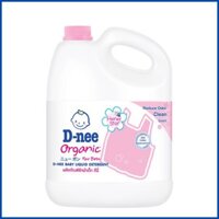 Nước giặt Dnee Thái Lan can 3000ml màu hồng