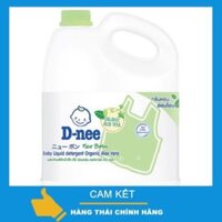 Nước giặt Dnee thái lan màu xanh lá 3 lit chính hãng