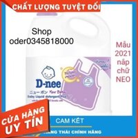 Nước giặt Dnee tim can 3 lit hàng công ty