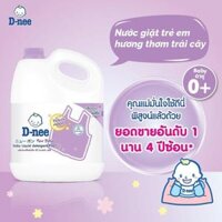 Nước giặt Dnee Tím chai(3000ml)