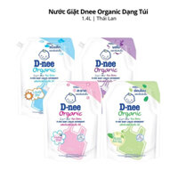 Nước Giặt Dnee Túi 1400ml Nội Địa Giặt Xả 2 Trong 1 Thơm Lâu Bền Màu An Toàn Cho Trẻ Sơ Sinh