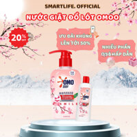 NƯỚC GIẶT ĐỒ LÓT OMO Diệt Sạch Vi Khuẩn, Nấm Và An Toàn Cho Da Tay- Hương Hoa Anh Đào