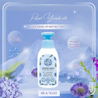 Nước giặt đồ lót thuần chay Lee & Lean Pure 350ml, 100% gốc thực vật, sạch khuẩn và nấm phụ khoa Candida, pH cân bằngtoà