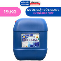 Nước giặt Đức Giang 19kg hương hoa pháp giặt sạch bền màu thơm lâu
