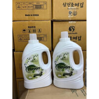 Nước Giặt  Hàn Quốc Sinh Học Hayan can 3kg2 hương nước hoa 2in1 Giặt Xả
