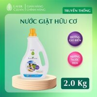 Nước giặt hữu cơ Layer clean 2L – Hương Nước Hoa