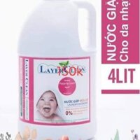 Nước giặt hữu cơ Layer Clean 4l hương poppy cho da nhạy cảm
