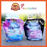 Nước giặt Hygiene Thái Lan đậm đặc túi 1800ml kết hợp xả lưu hương lâu