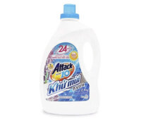 Nước giặt khử mùi Attack Extra Hương Oải Hương 2.4kg