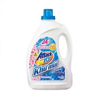 Nước giặt khử mùi Attack Extra hương hoa anh đào 2.4kg
