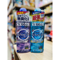 Nước Giặt Lion Top Super NANOX Nanox Odor Chuyên Dụng Size Lớn 660g