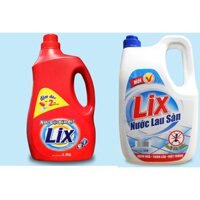 Nước Giặt LIX Đậm Đặc 3.6kg - TẶNG Nước Lau Sàn Đuổi Con Trùng 4 lít