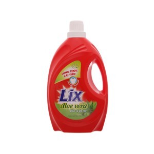 Nước giặt Lix đậm đặc hương Aloe vera chai 4kg