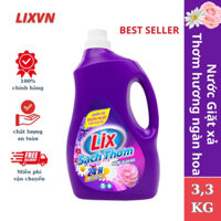 Nước giặt Lix Đậm Đặc Hương Ngàn Hoa Chai 3.3kg
