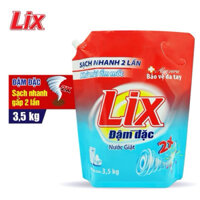 Nước giặt Lix đậm đặc túi 3,5kg