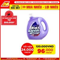 Nước giặt Maxkleen huyền diệu can 3.1kg