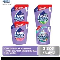 nước giặt maxkleen nước giặt xả hương nước hoa huyền diệu.gói 3k8