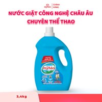 Nước Giặt Mỹ Hảo Công Nghệ Châu Âu - Chuyên Thể Thao - 3,4kg