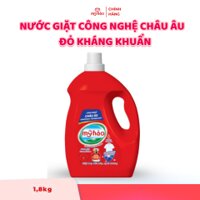 Nước Giặt Mỹ Hảo Công Nghệ Châu Âu - Đỏ Kháng Khuẩn - 1,8kg