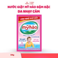 Nước Giặt Mỹ Hảo Đậm Đặc - Da Nhạy Cảm - 38g/ Gói -10 Gói