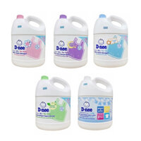 NƯỚC GIẶT - NƯỚC XẢ Dnee D-NEE FABRIC DETERGENT & SOFTENER Thái Lan 2L8 - 3L