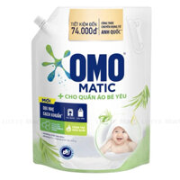 NƯỚC GIẶT OMO 3.6kg TẶNG TÚI NƯỚC GIẶT 412g( bao giá thị trường)