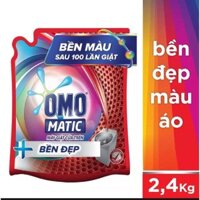 nước giặt omo bền màu 2.4kg