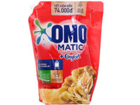 Nước giặt Omo cửa trên Hương Comfort tinh dầu thơm 3,6 Kg + Nước giặt Omo matic hương thanh xuân trong lành 412g