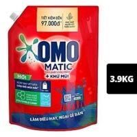Nước giặt Omo cửa trên khử mùi 3.9kg