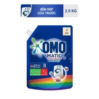 Nước Giặt Omo Matic 2kg bền đẹp cửa trước