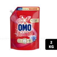 NƯỚC GIẶT OMO MATIC 2Kg (máy giặt cửa trên)