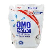 Nước Giặt Omo Matic 3X Dịu Nhẹ Da - Túi 2.4Kg