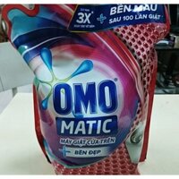 Nước Giặt Omo Matic 3X Giữ Màu - Túi 2.4Kg