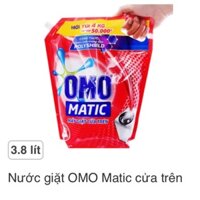 Nước giặt OMO matic 3x xoáy bay vết bẩn