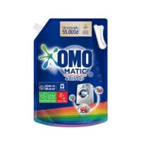 Nước giặt OMO Matic Bền Đẹp Cửa Trước Túi 2.9kg