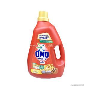Nước giặt Omo Matic cho máy giặt cửa trên - chai 4.2kg