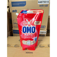 Nước giặt Omo Matic cho máy giặt cửa trên túi 2kg