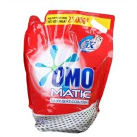 Nước Giặt OMO Matic Cho Máy Cửa Trên túi 2,7kg