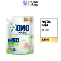 NƯỚC GIẶT OMO MATIC CHO QUẦN ÁO BÉ YÊU TÚI 3.6KG