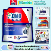 Nước Giặt Omo Matic Chuyên Dụng Máy Giặt Cửa Trước - Túi 4,5Kg
