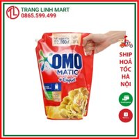 Nước giặt OMO MATIC comfor tinh dầu thơm cửa trên túi 1.8l/3.6l