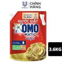 Nước giặt Omo Matic Comfor Tinh Dầu Thơm Túi 3,6kg Hàng Chính Hãng