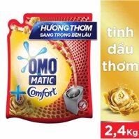 Nước giặt Omo matic comfort cửa trên 24 kg