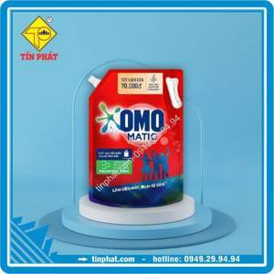 Nước giặt omo matic cửa trên túi 4kg